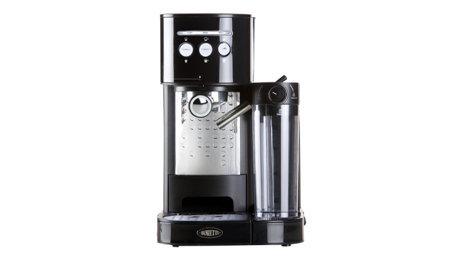 tempo Steken welzijn Boretti espresso machine cafe latte, capuccino, zwart - cookingware